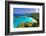 Trunk Bay Panorama, Saint John, US Virgin Islands-George Oze-Framed Photographic Print