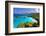 Trunk Bay Panorama, Saint John, US Virgin Islands-George Oze-Framed Photographic Print