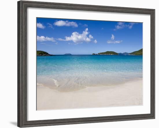 Trunk Bay, St. John, U.S. Virgin Islands, West Indies, Caribbean, Central America-Gavin Hellier-Framed Photographic Print