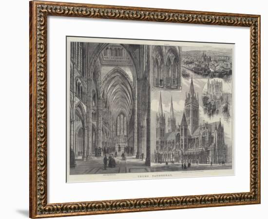 Truro Cathedral-Frank Watkins-Framed Giclee Print