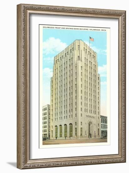 Trust and Savings Building, Kalamazoo, Michigan-null-Framed Art Print