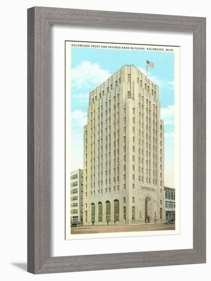 Trust and Savings Building, Kalamazoo, Michigan-null-Framed Art Print