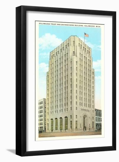 Trust and Savings Building, Kalamazoo, Michigan-null-Framed Art Print