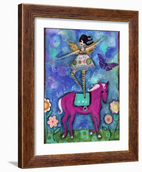 Trust Grow Love-Wyanne-Framed Giclee Print