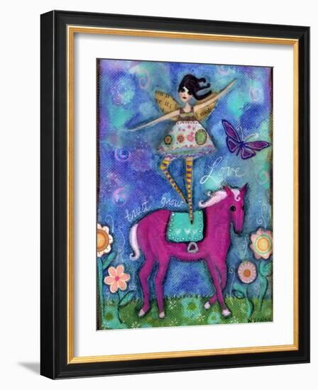 Trust Grow Love-Wyanne-Framed Giclee Print