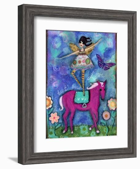 Trust Grow Love-Wyanne-Framed Giclee Print