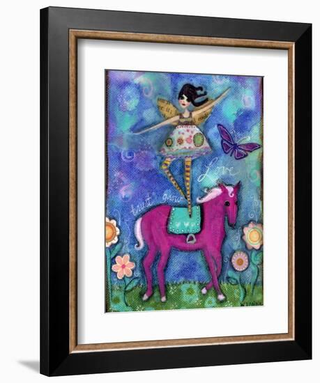 Trust Grow Love-Wyanne-Framed Giclee Print