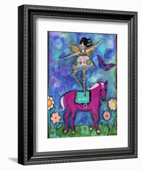 Trust Grow Love-Wyanne-Framed Giclee Print