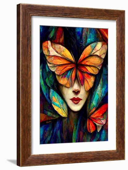 Trust Imagination, C.2022 (Digital Art)-Blake Munch-Framed Giclee Print