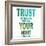 Trust In The Lord-Taylor Greene-Framed Art Print