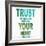 Trust In The Lord-Taylor Greene-Framed Art Print