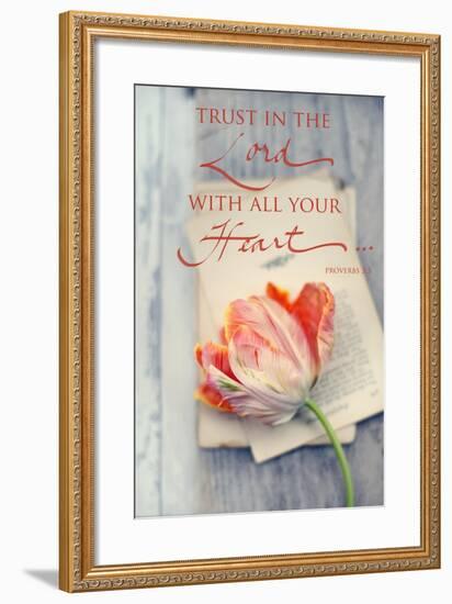 Trust in the Lord-Sarah Gardner-Framed Art Print