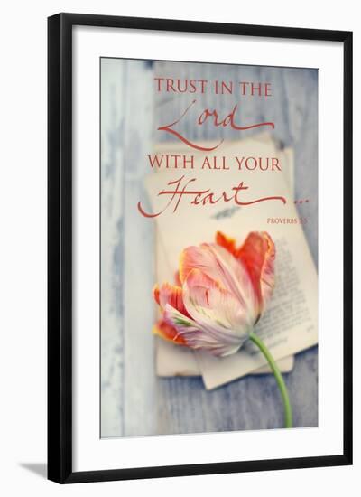 Trust in the Lord-Sarah Gardner-Framed Art Print