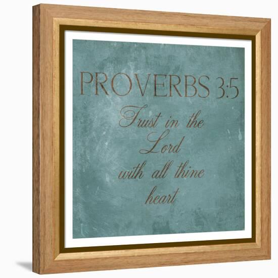 Trust In The Lord-Jace Grey-Framed Stretched Canvas