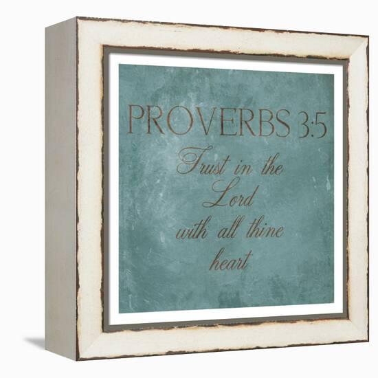 Trust In The Lord-Jace Grey-Framed Stretched Canvas