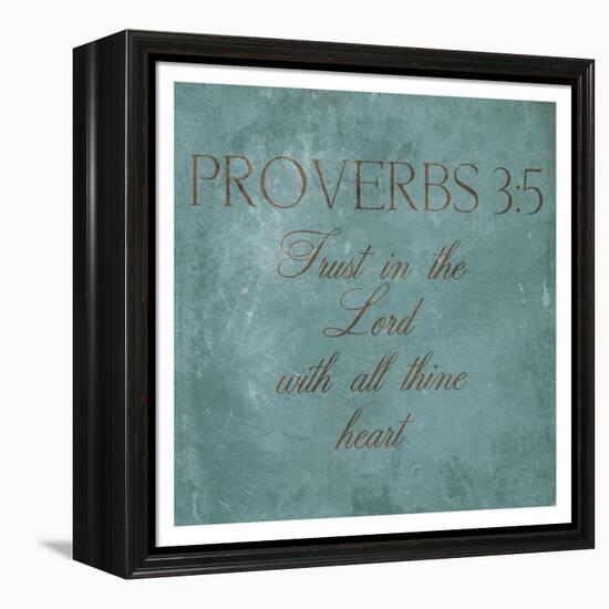 Trust In The Lord-Jace Grey-Framed Stretched Canvas