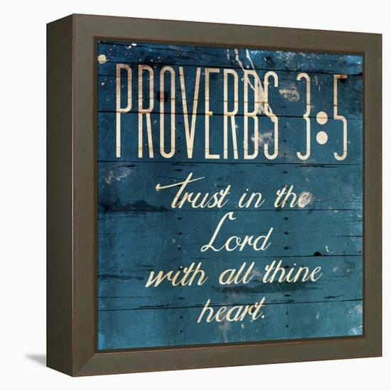 Trust In The Lord-Jace Grey-Framed Stretched Canvas