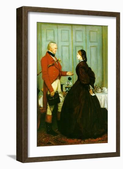 Trust Me-John Everett Millais-Framed Art Print