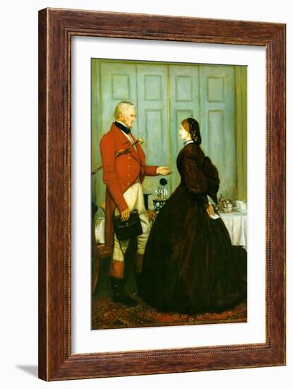 Trust Me-John Everett Millais-Framed Art Print