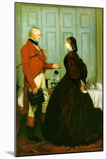 Trust Me-John Everett Millais-Mounted Art Print