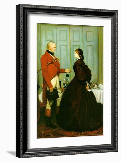 Trust Me-John Everett Millais-Framed Art Print