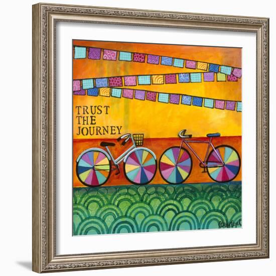 Trust the Journey-Carla Bank-Framed Premium Giclee Print