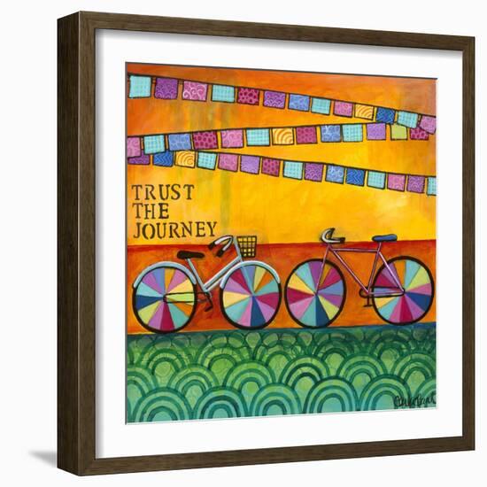 Trust the Journey-Carla Bank-Framed Premium Giclee Print