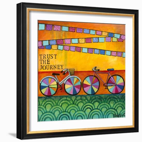 Trust the Journey-Carla Bank-Framed Premium Giclee Print