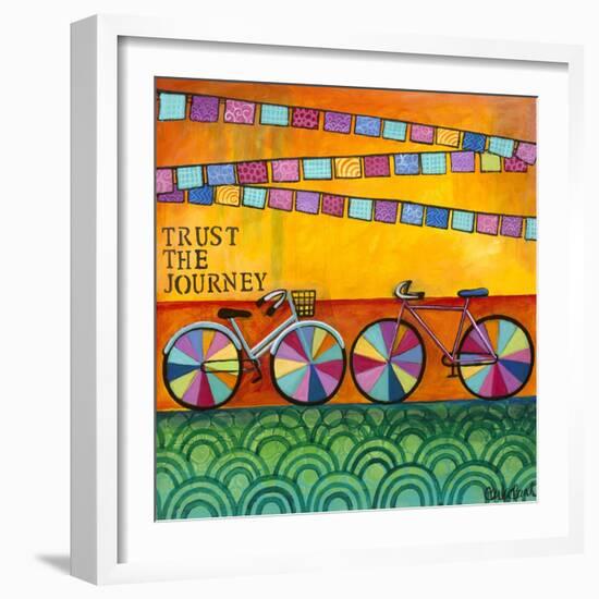 Trust the Journey-Carla Bank-Framed Giclee Print