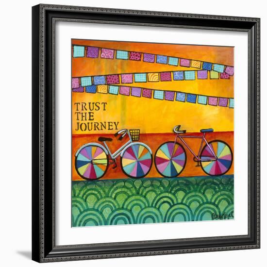 Trust the Journey-Carla Bank-Framed Giclee Print