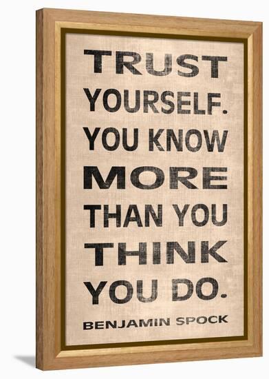 Trust Yourself-N. Harbick-Framed Stretched Canvas