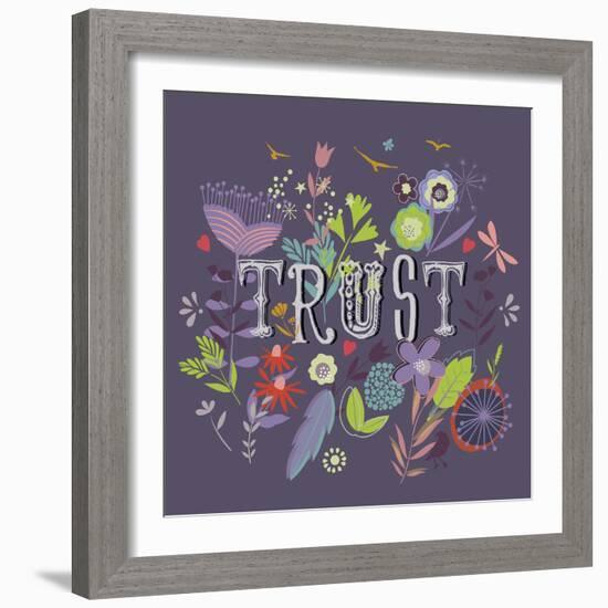 Trust-Ken Hurd-Framed Giclee Print