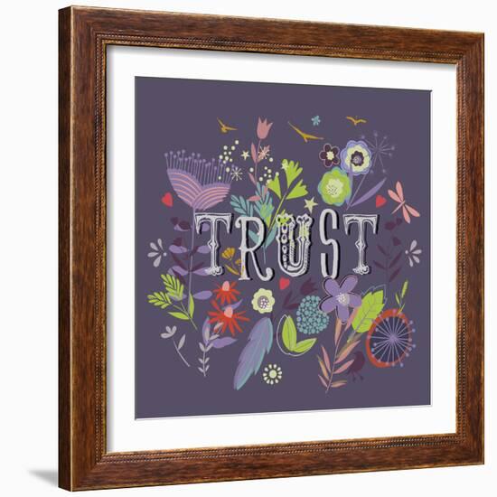 Trust-Ken Hurd-Framed Giclee Print