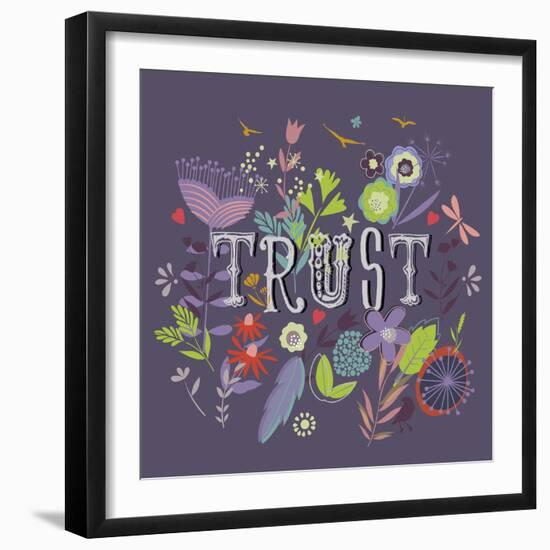 Trust-Ken Hurd-Framed Giclee Print