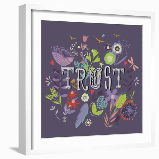 Trust-Ken Hurd-Framed Giclee Print