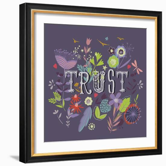 Trust-Ken Hurd-Framed Giclee Print