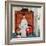 "Truth about Santa" or "Discovery", December 29,1956-Norman Rockwell-Framed Giclee Print