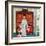 "Truth about Santa" or "Discovery", December 29,1956-Norman Rockwell-Framed Giclee Print