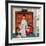 "Truth about Santa" or "Discovery", December 29,1956-Norman Rockwell-Framed Giclee Print