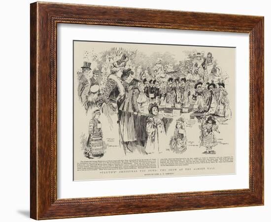 Truth's Christmas Toy Fund, the Show at the Albert Hall-null-Framed Giclee Print