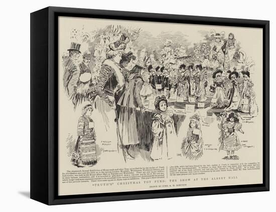 Truth's Christmas Toy Fund, the Show at the Albert Hall-null-Framed Premier Image Canvas