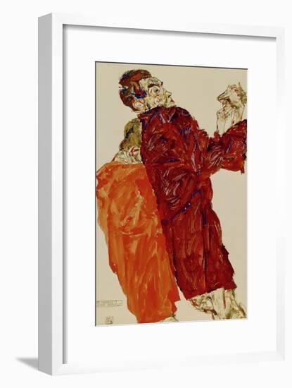 Truth Unveiled, 1913-Egon Schiele-Framed Giclee Print