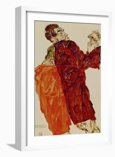 Truth Unveiled, 1913-Egon Schiele-Framed Giclee Print