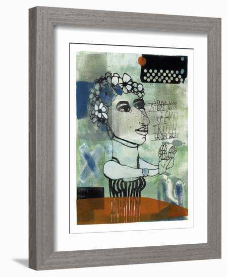 Truth-Stacy Milrany-Framed Art Print