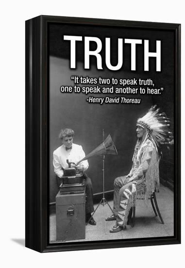 Truth-Wilbur Pierce-Framed Stretched Canvas