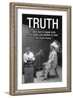 Truth-Wilbur Pierce-Framed Art Print