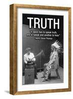 Truth-Wilbur Pierce-Framed Art Print