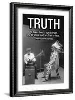 Truth-Wilbur Pierce-Framed Art Print