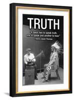 Truth-Wilbur Pierce-Framed Art Print