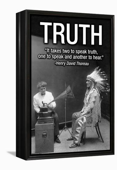 Truth-Wilbur Pierce-Framed Stretched Canvas